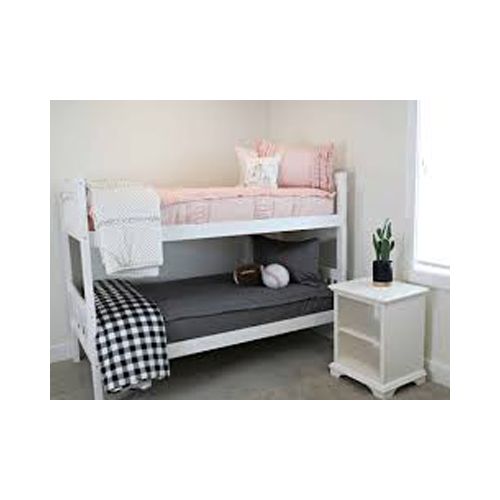 KIZA BUNK BED WITH BEDSIDE (FREE DELIVERYLagos, Ogun & Oyo) ZR Tales