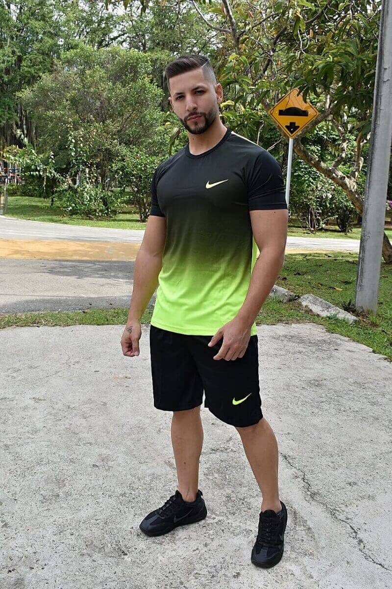 Conjunto Deportivo Para Hombre Nike 100% Importado 30% De Descuento, Verde – Zshop Colombia