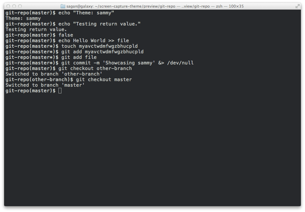Complete list of zsh themes