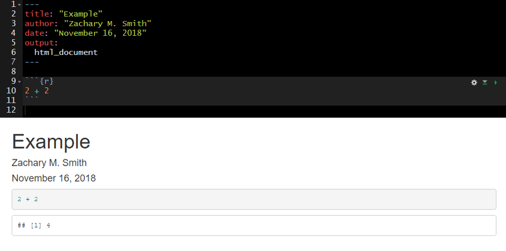 9 Lesson 4 YAML Headers R Markdown Crash Course