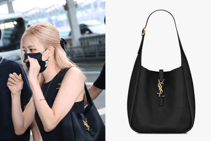 低調奢華兼具實用 ! BLACKPINK Rosé 搶先揹 Saint Laurent Le 5 a 7 新袋