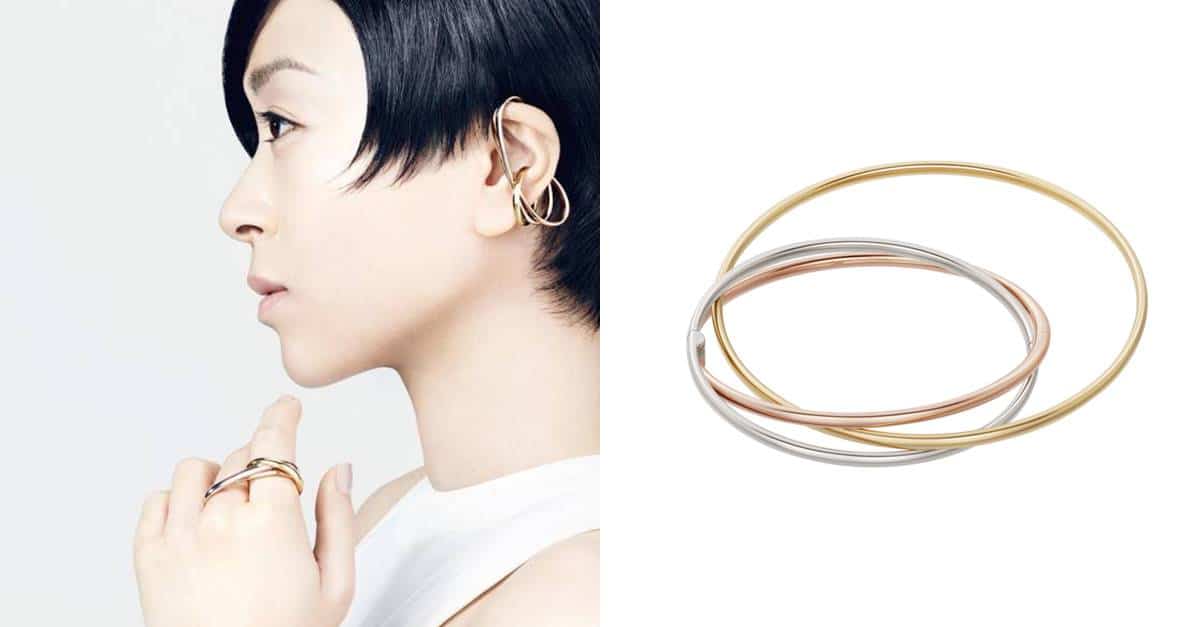 重磅 collaboration édition limitée Cartier X sacai de bijoux Trinity