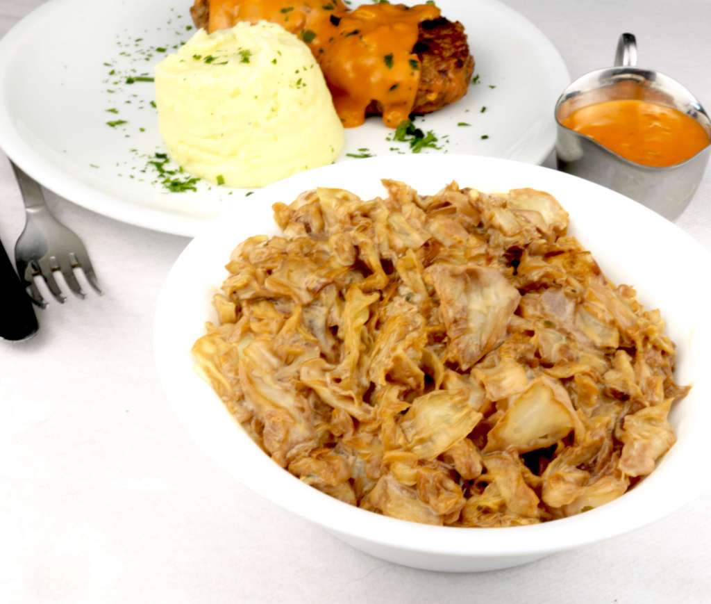 Gemüse Beillage mit Spitzkohl