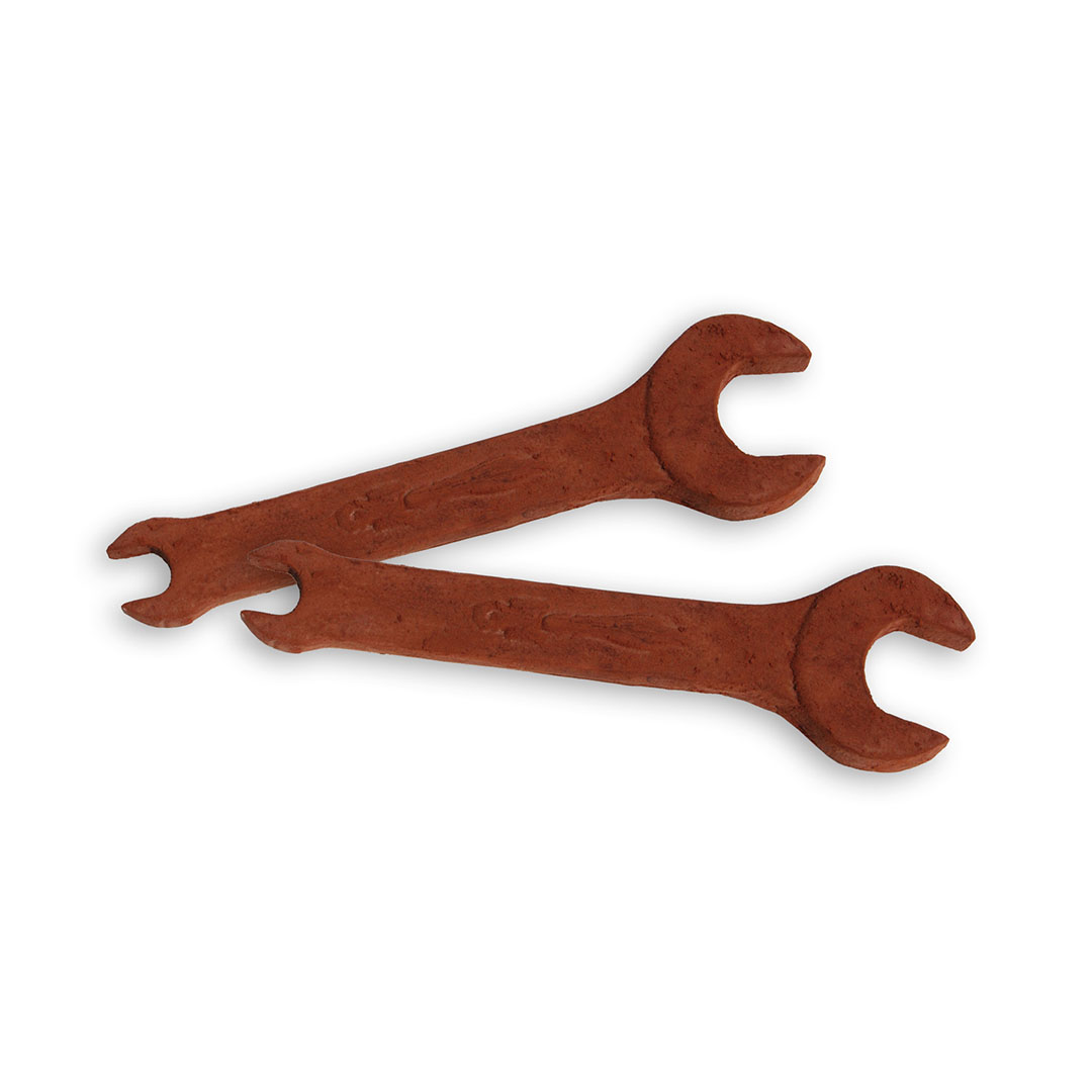 Schlüssel mit Flamme / lose RostEffekt Zuckersucht Süße Werbemittel