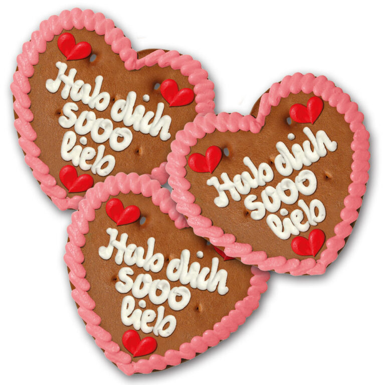 Hab dich sooo lieb Zuckersucht Süße Werbemittel