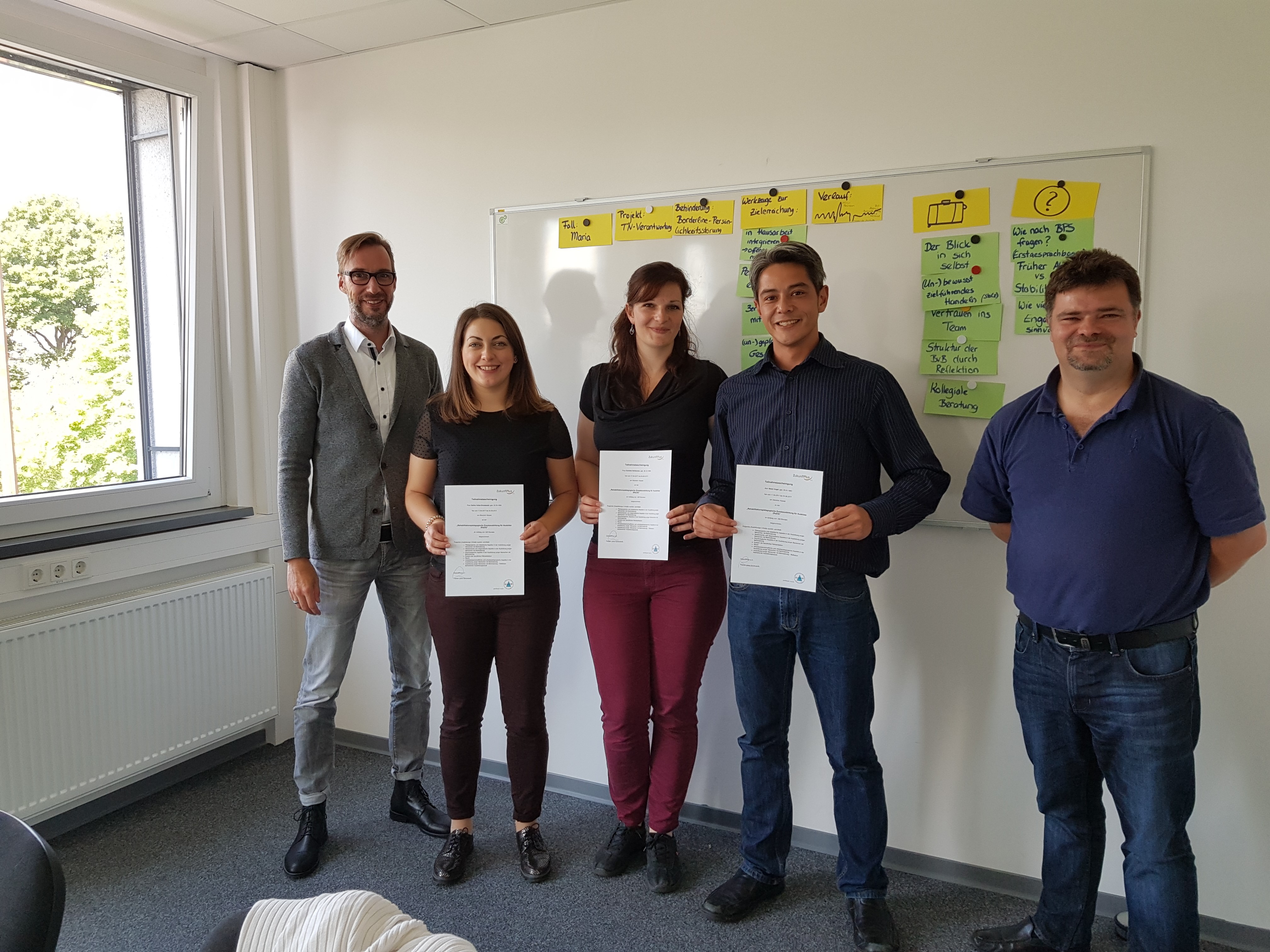 Auch unsere Mitarbeiter qualifizieren sich! ZukunftPlus