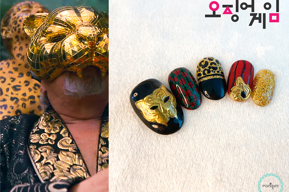 These Squid Game Nails Come In Designs Of Characters & Games