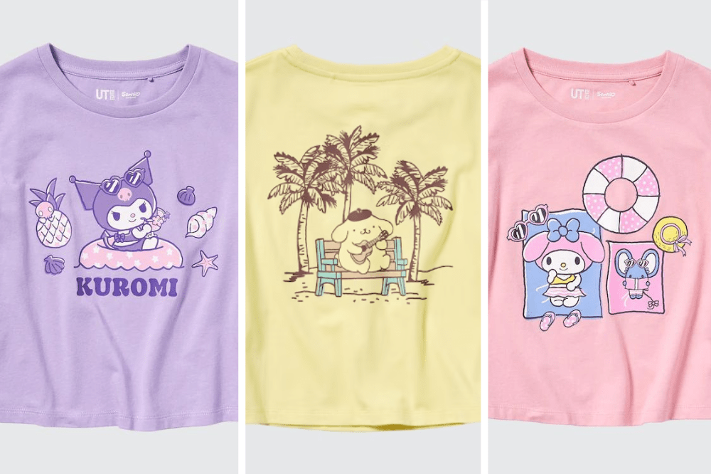 The UNIQLO x Sanrio Beach Trip Collection Summer