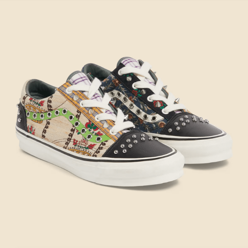 Gucci x Vans Now Has Unique Footwear Made With Metal Studs