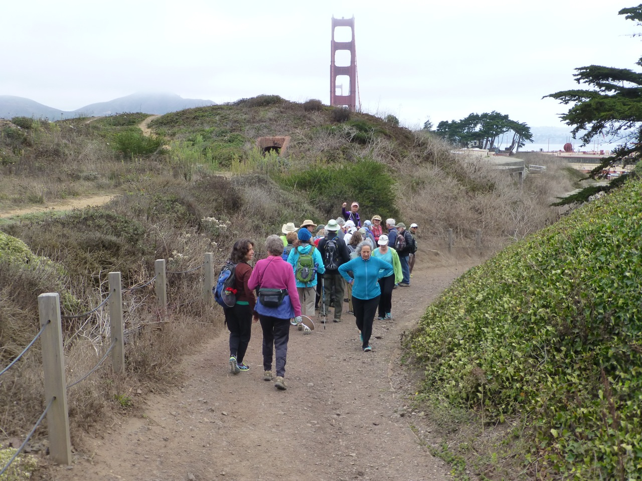 Presidio of San Francisco Footloose Hike with Michael 29 September