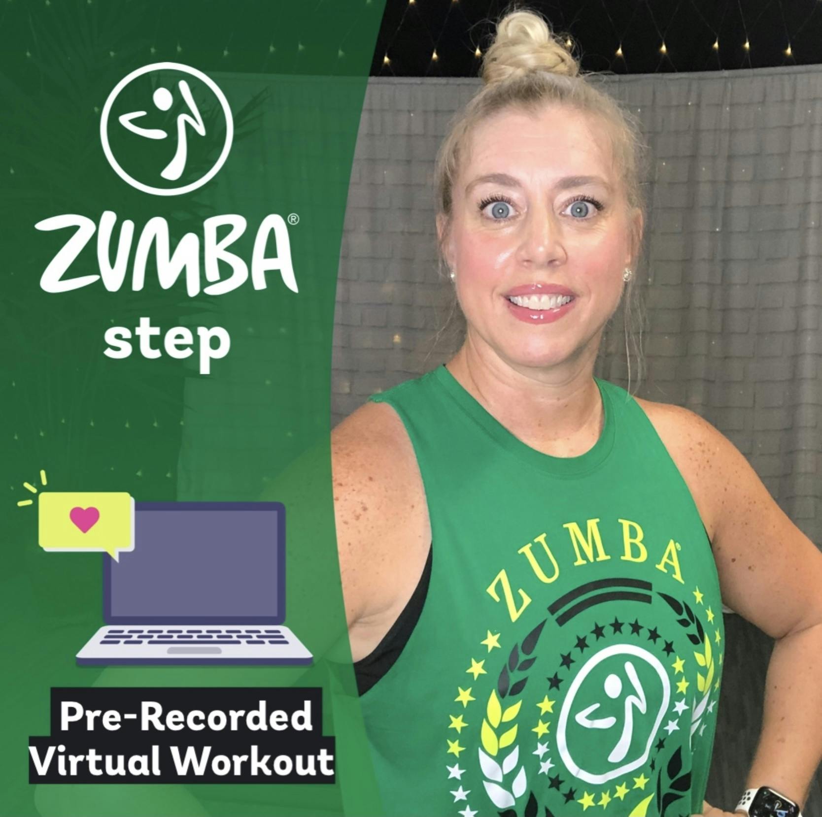 Zumba Step with Heather Virtual Online Zumba® Classes