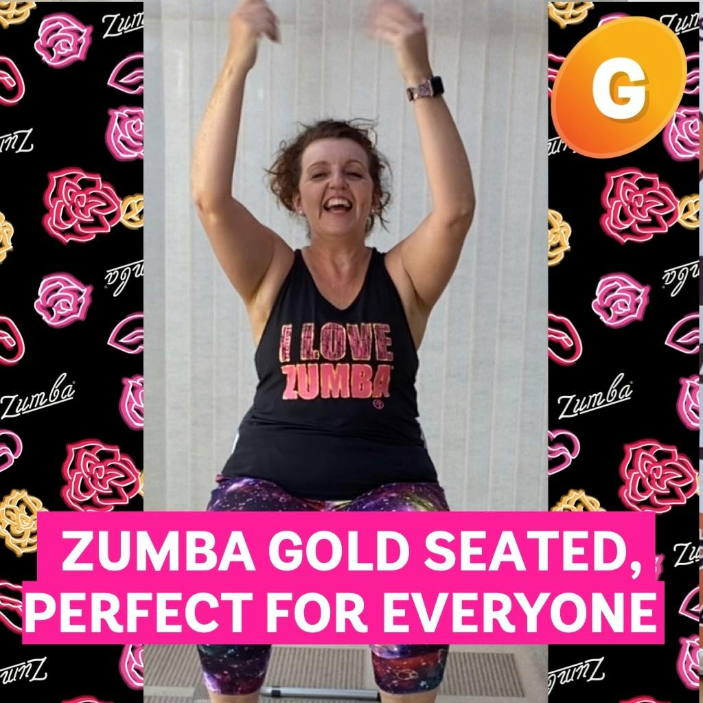 Zumba Gold Seated Virtual Online Zumba® Classes