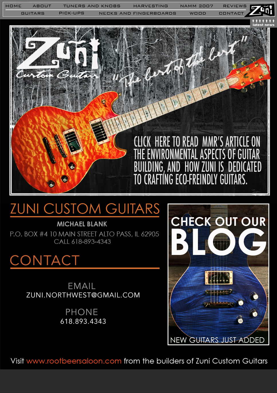 Zuni Custom Guitars "The Best of the Best"