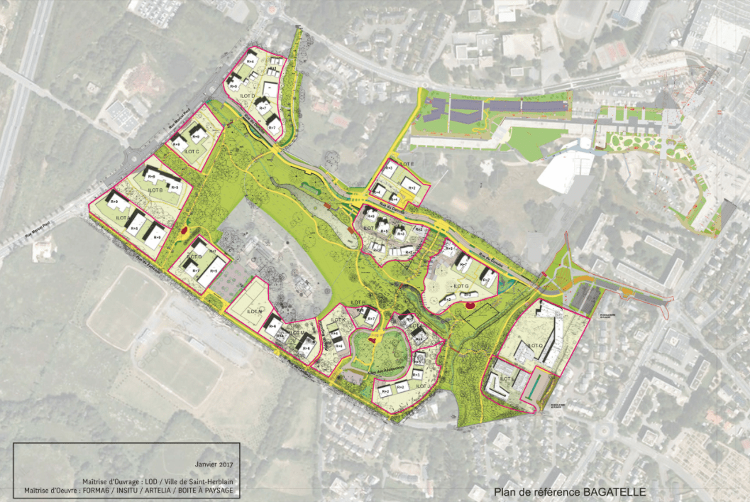 Plan St Herblain PSS / Discussion SaintHerblain Bagatelle