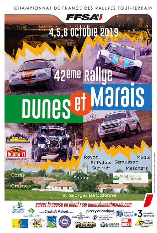 Rallye Dunes et Marais CDF Rallye TT