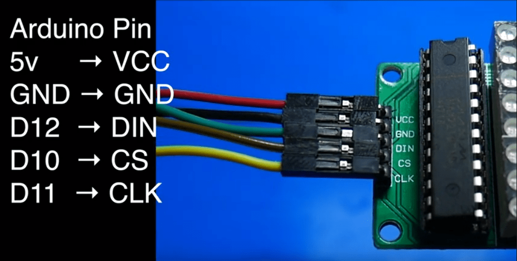 DIY gear indicator avec Arduino Nano + module LED 8x8 + Simhub DIY