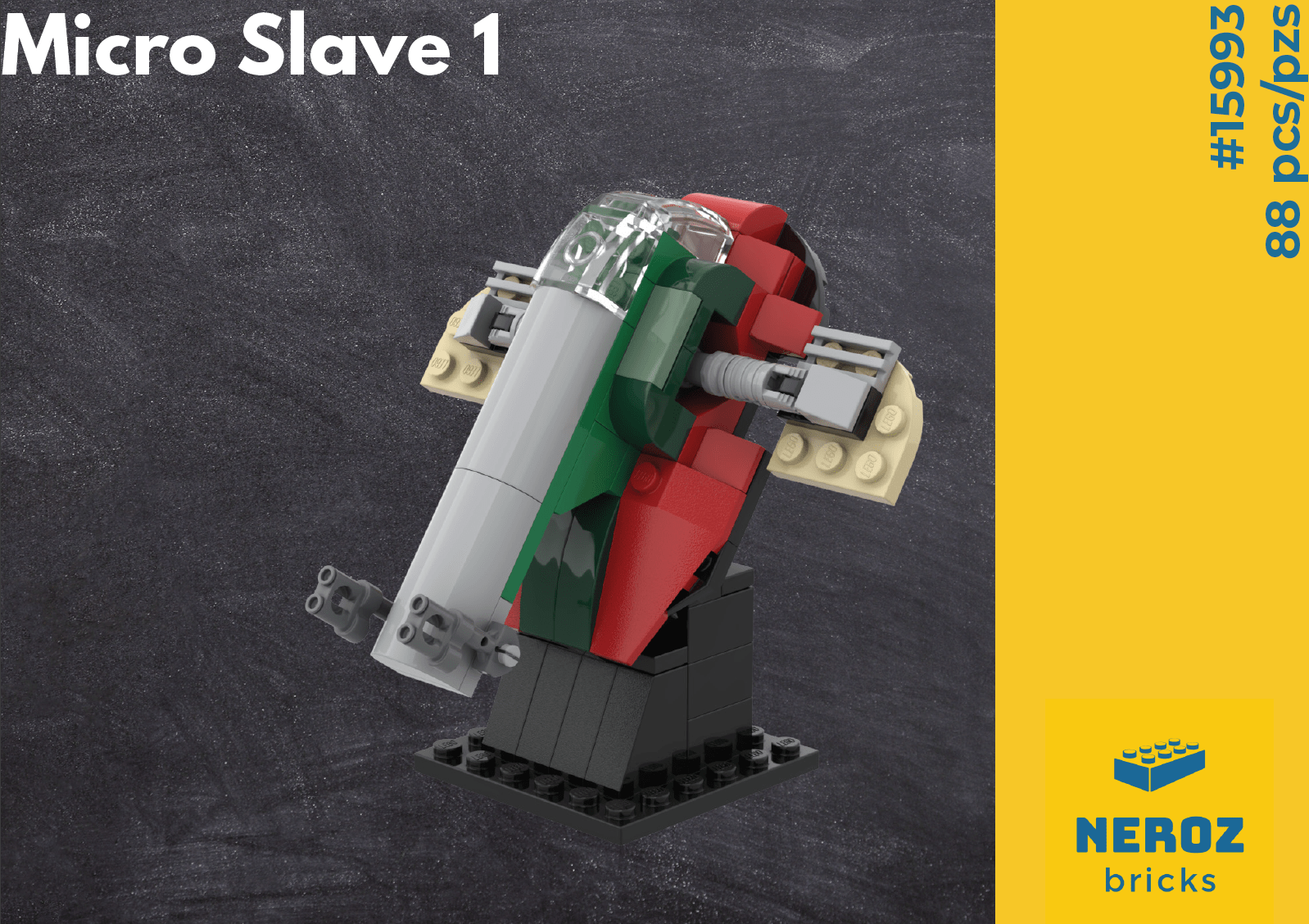 Free MOC Microscale Slave 1 Instructions Lego Instructions MocsMarket