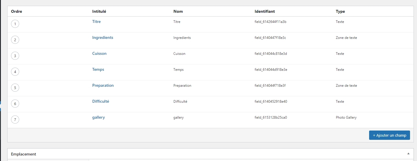 how to display the images from the gallery ACF Support