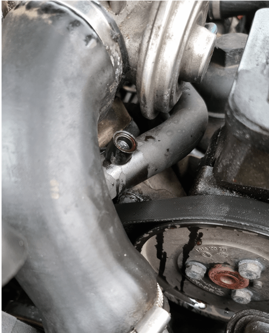 Problème fuite liquide de refroidissement