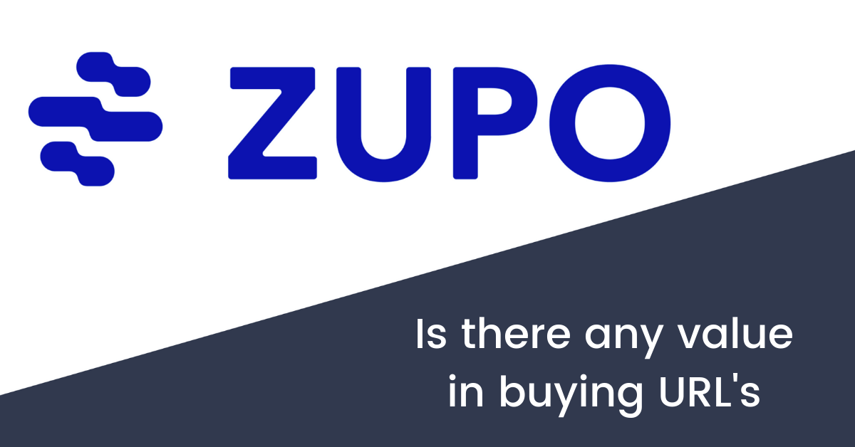 Is there any value in buying URL's Zupo SEO talk and Tea