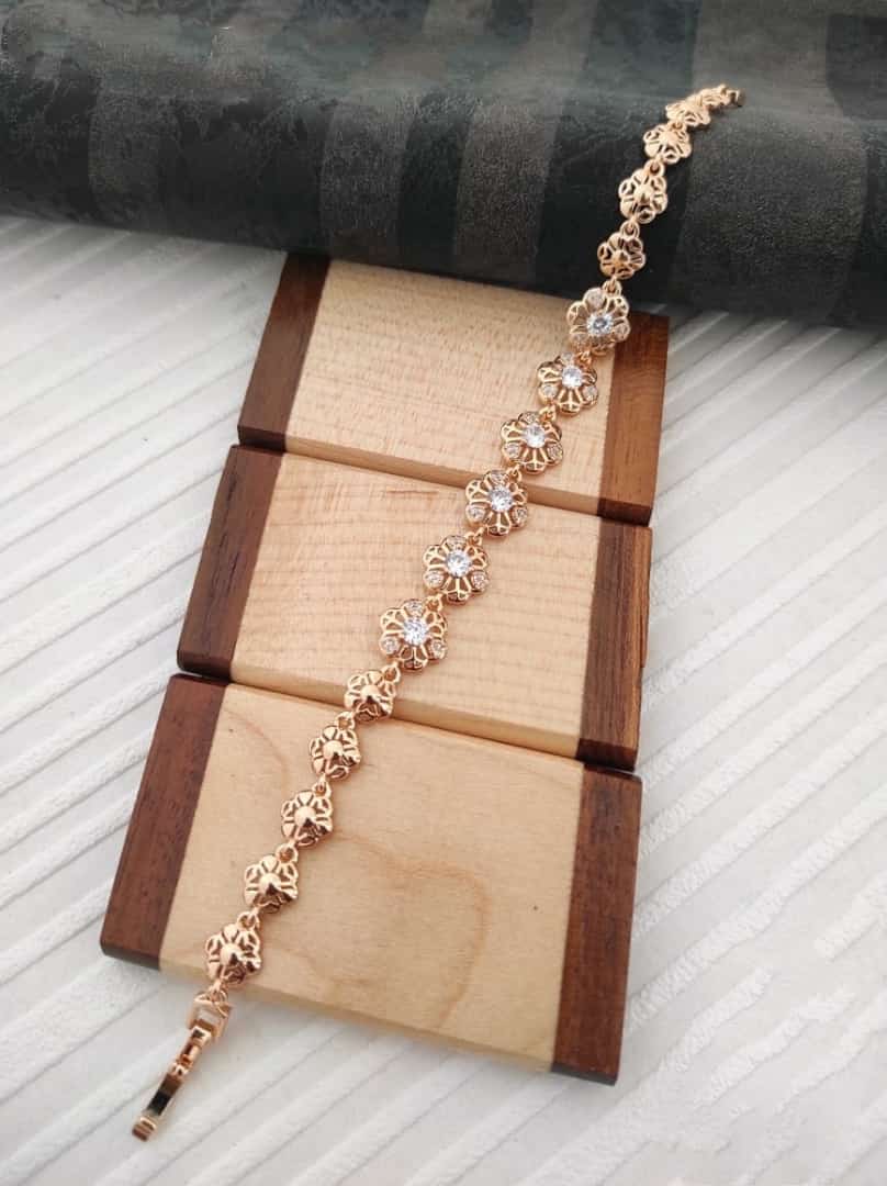 Buy Gold Bracelet Online in India Zupppy