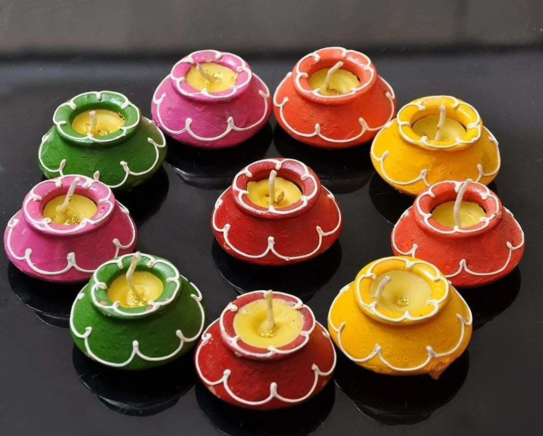 Decorative Matka wax Diya Decorative Matka wax Diya Zupppy