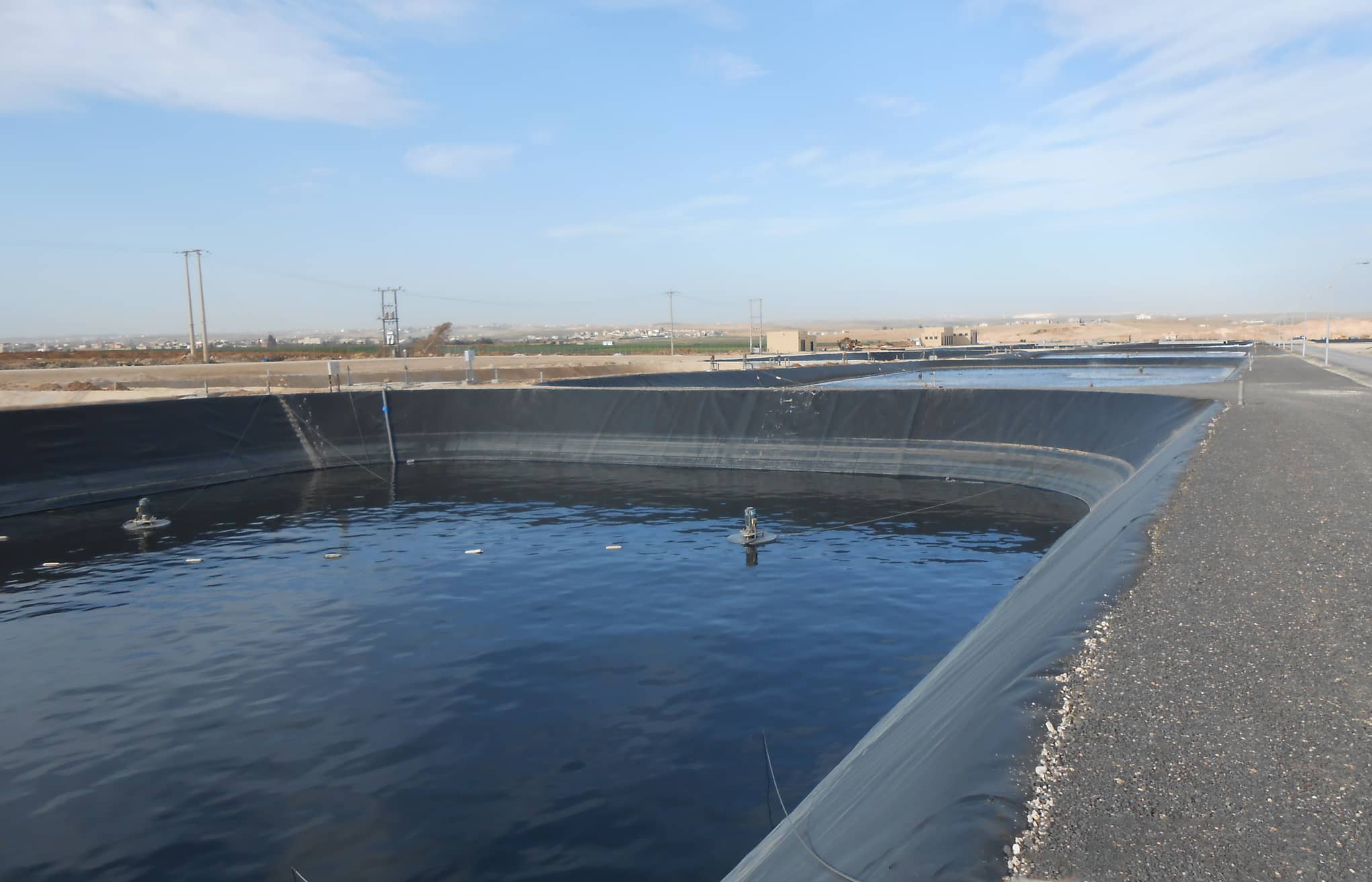 AlMafraq Waste Water Treatment Plant Home