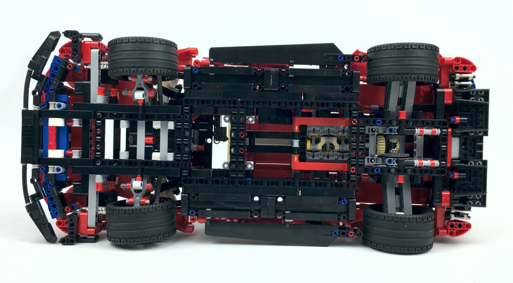 LEGO Technic 42125 Ferrari 488 GTE "AF Corse 51" im Review zusammengebaut