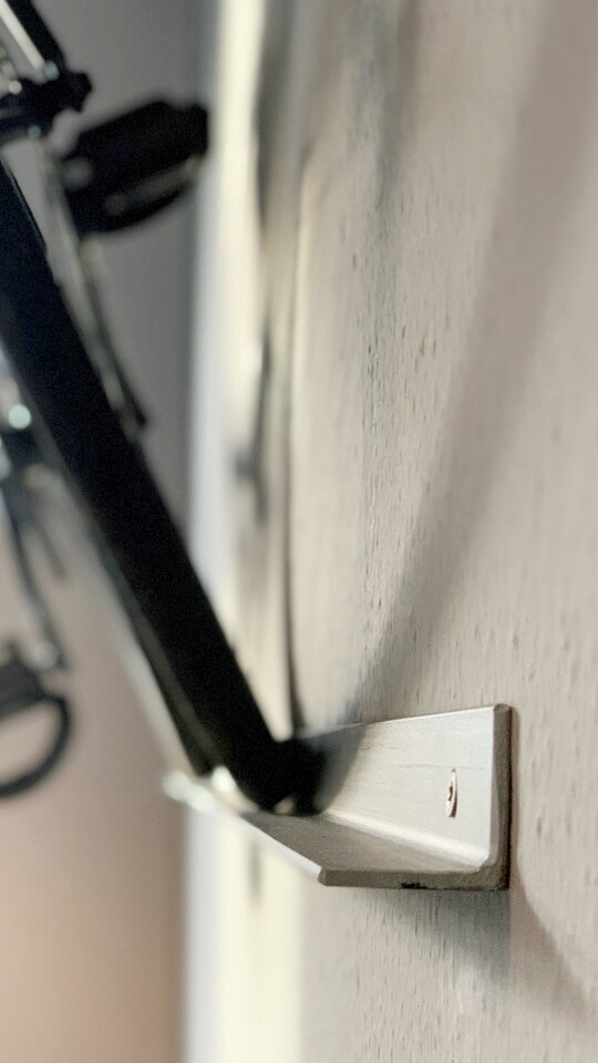 Fahrradaufhängung in der Wohnung zum kleinen Preis
