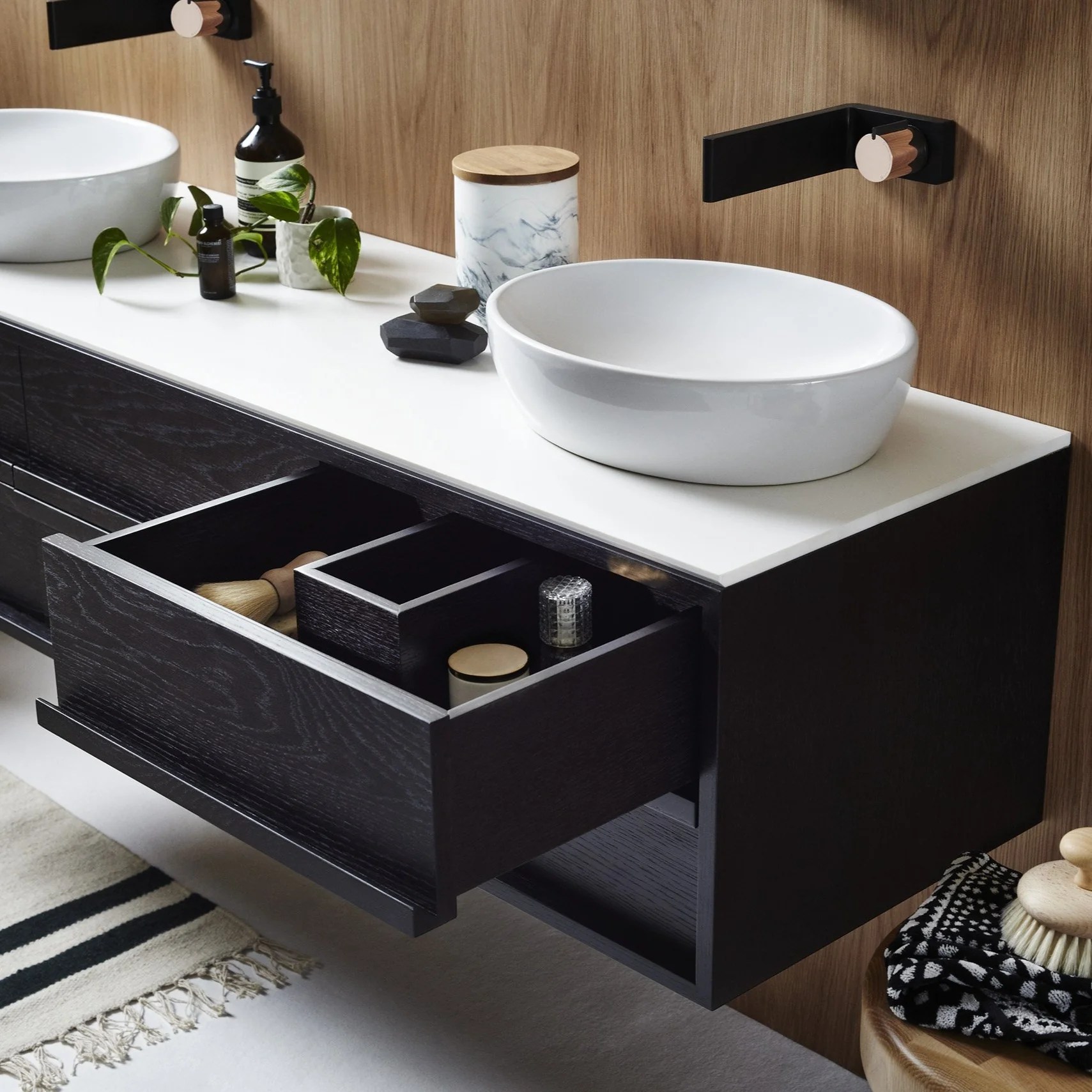 ISSY Z8 1800mm Wall Hung Vanity Unit 6 Drawers Zuster Furniture