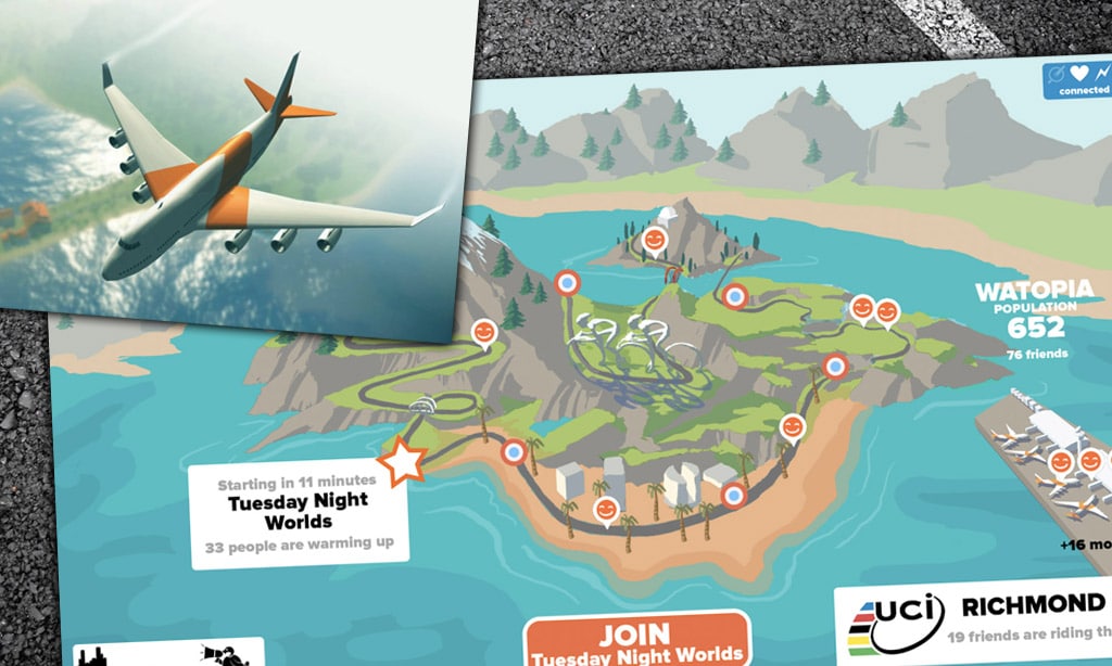 Jon Mayfield Posts “Where Is Map Choice?” Zwift Insider