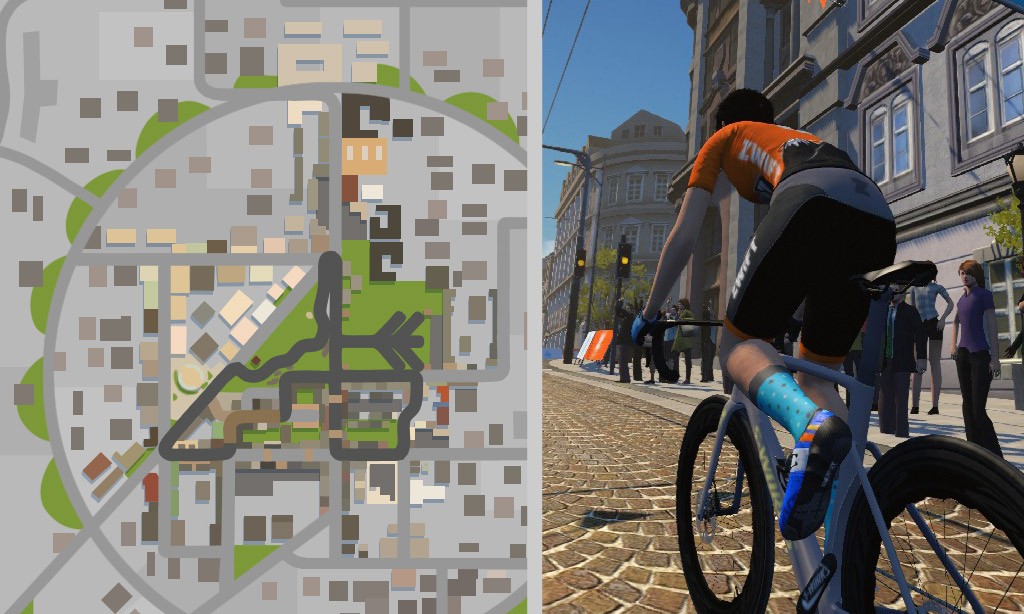 Kudos to the Crit City Planning Office Zwift Insider