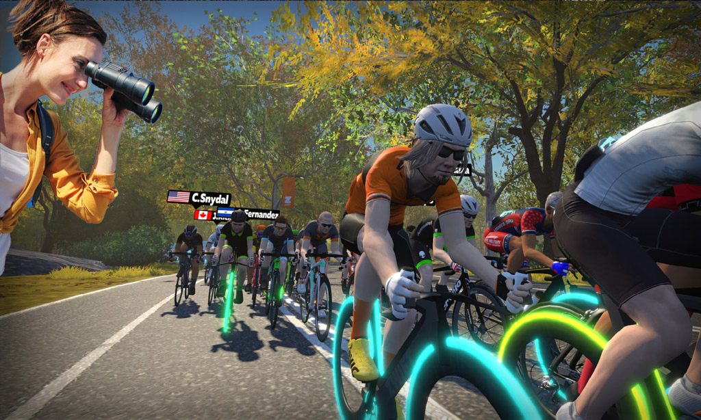How to Watch Another Rider In a Zwift Race Zwift Insider