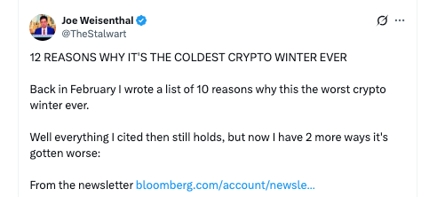 2026 est l'hiver le plus froid de tous les temps pour Crypto ? L'hôte de Bloomberg lance un avertissement effrayant ⋆ ZyCrypto 2026 est l'hiver le plus froid de tous les temps pour Crypto ? L'hôte de Bloomberg lance un avertissement effrayant ⋆ ZyCrypto