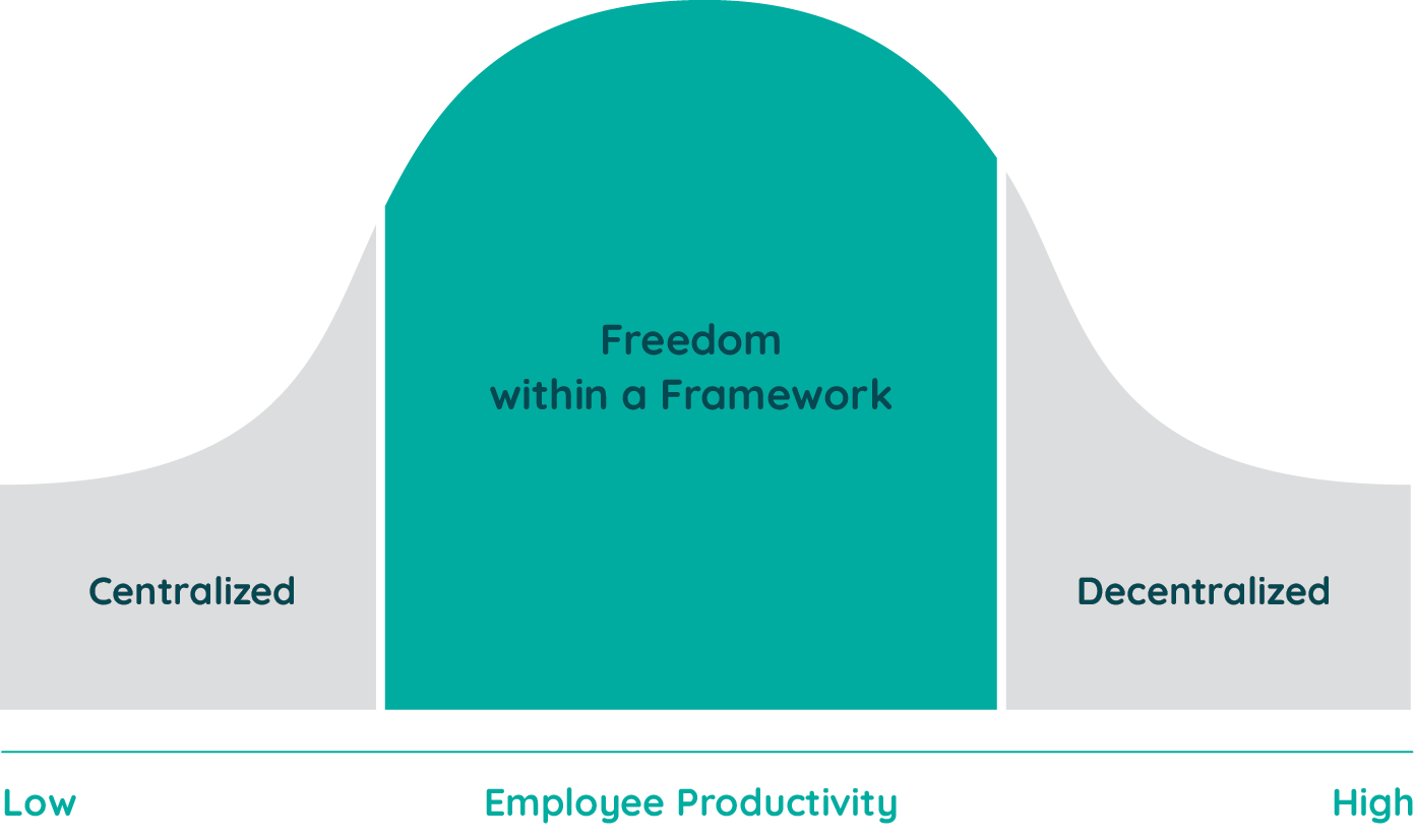 Employee Flexibility Offering Freedom within a Framework for SaaS Zylo