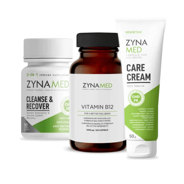 IMMUBOOST Cleanse&Recover+Vitamin B12+Care Cream Zynamed
