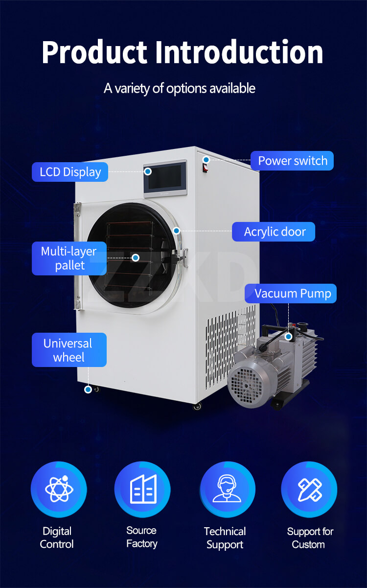 Fruit Freeze Dryer Machine ZZKD INSTRUMENTS